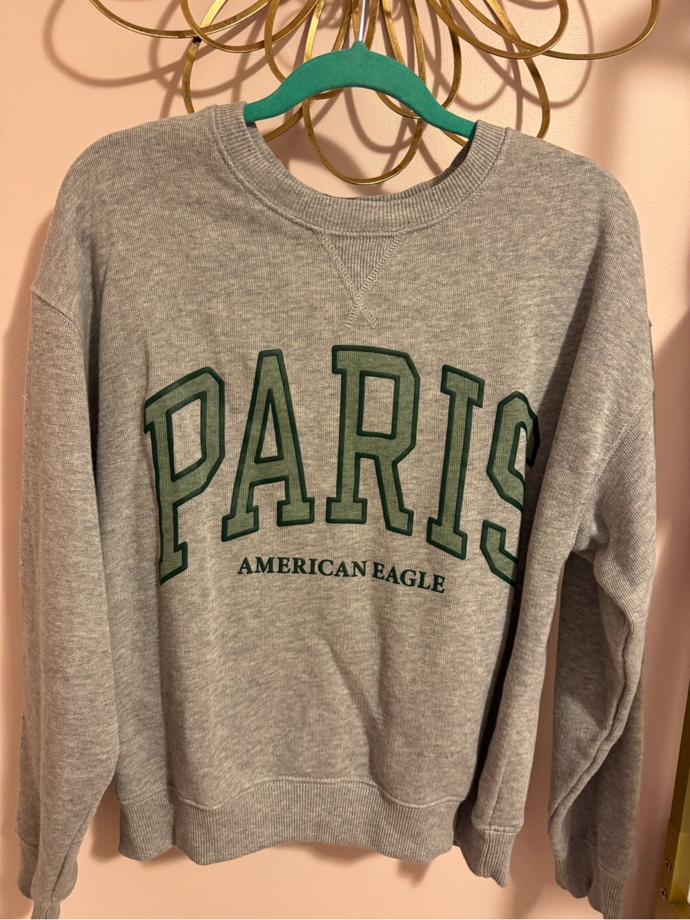 American Eagle Paris Graphic Sweatshirt Pullover